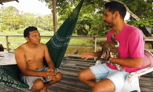 Աշխարհի համերով - Բրազիլիա / վտանգավոր նկարահանումներ